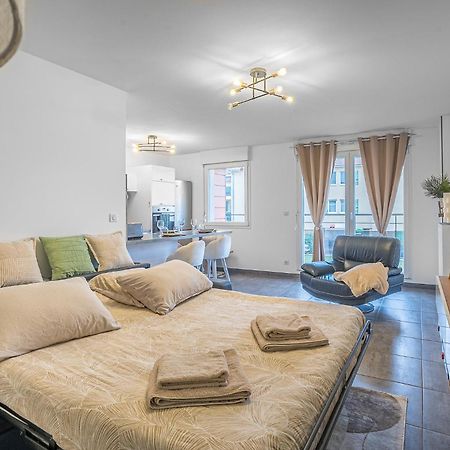 Spacieux - 4 Pers' - Balcon - 2 Lits - Parking Woippy Zewnętrze zdjęcie